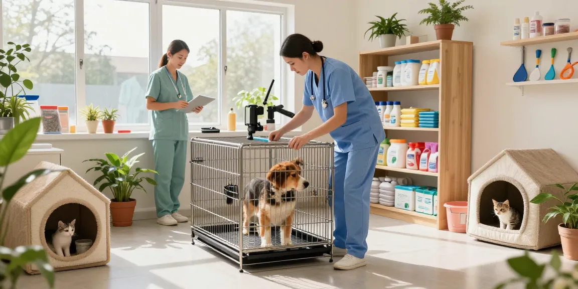 Cages For Animal Professionals enhance comfort and safety in veterinary environments.